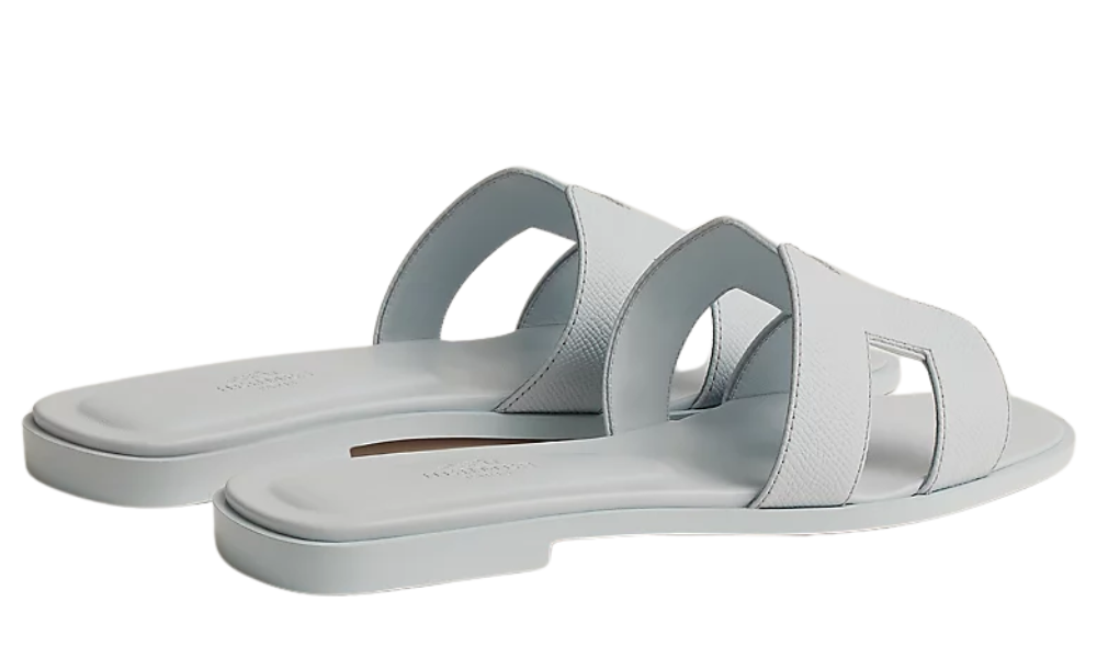 Hermes Oran Sandal "Ice Blue"