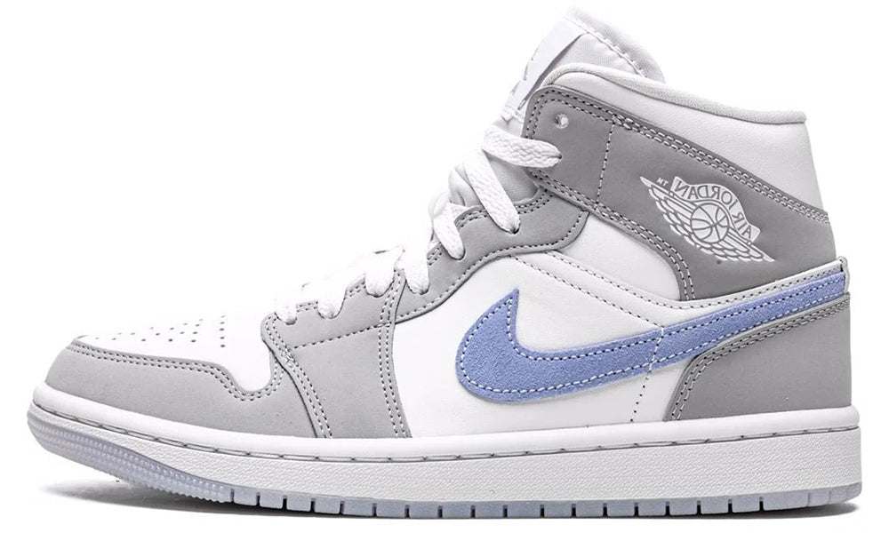 Air Jordan 1 Mid Basketball "Wolf Grey"