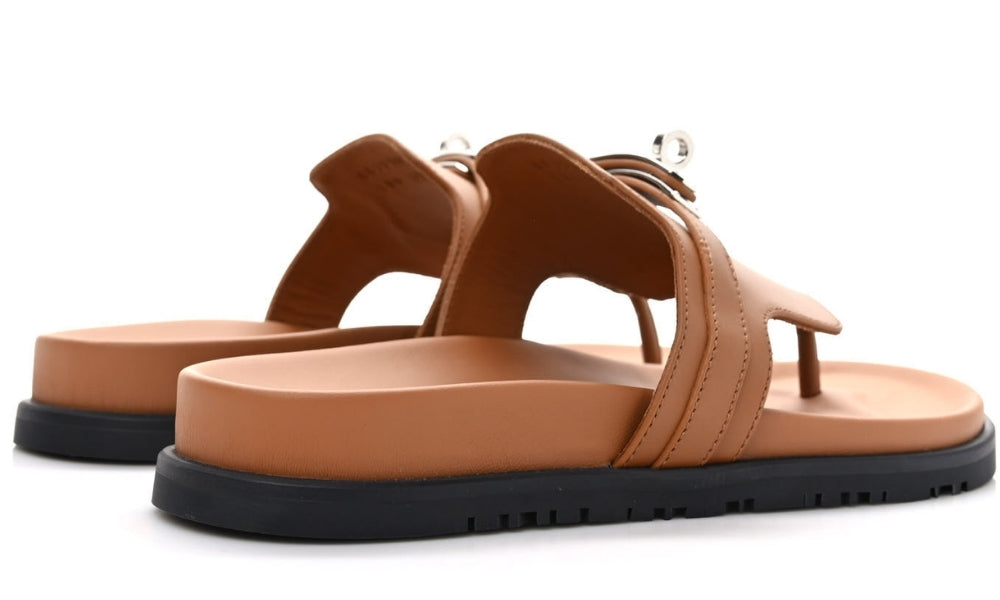 HERMES Empire sandal "Naturel"