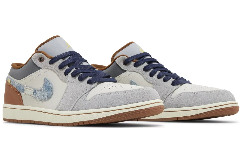 Air Jordan 1 Low SE 'Repaired Denim Swoosh'