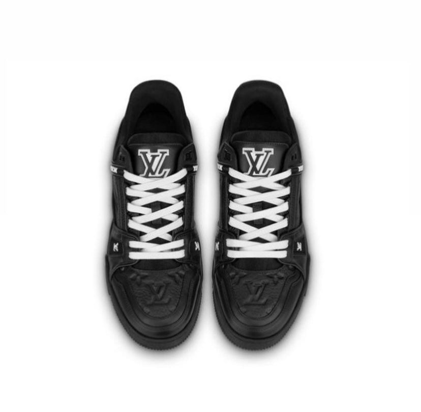 Louis Vuitton Trainer Black