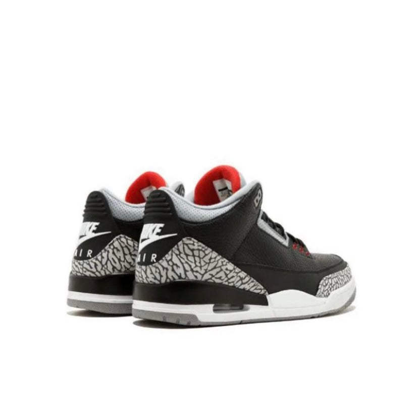 Air Jordan 3  Black Cement