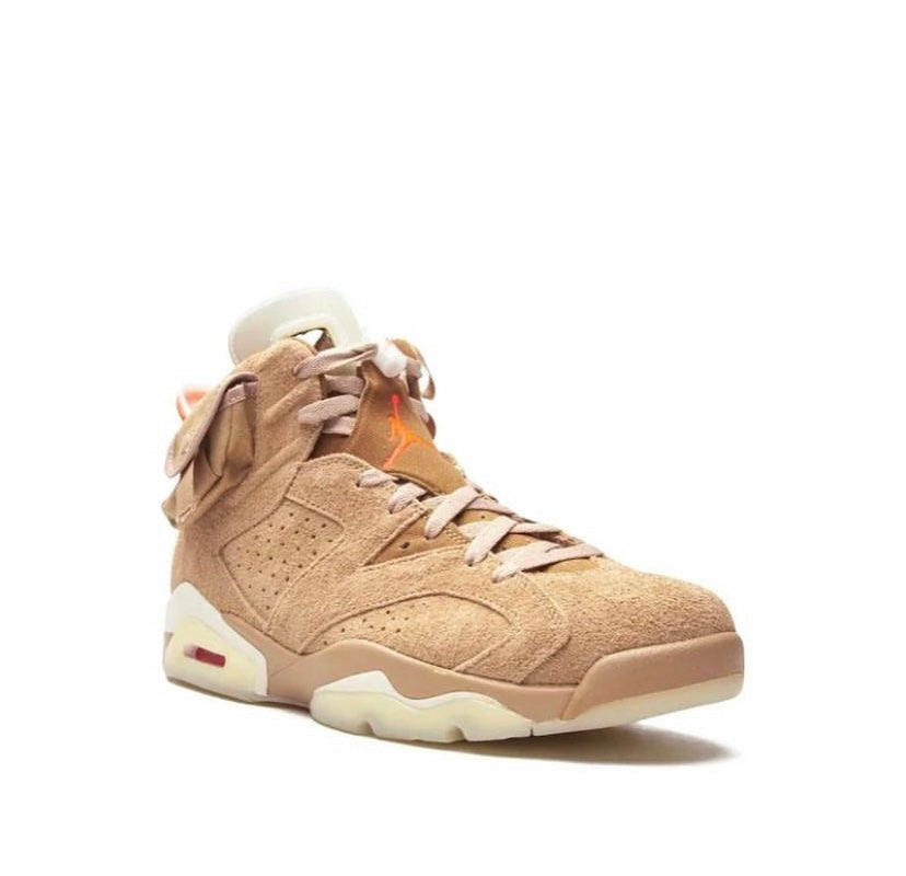 Air Jordan 6 Scot Brown Suede x Travis Scott