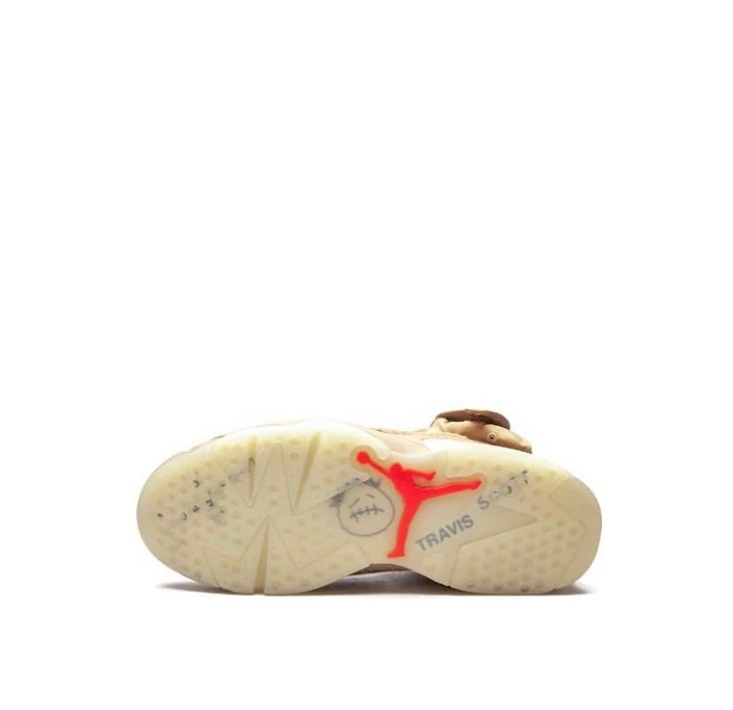 Air Jordan 6 Scot Brown Suede x Travis Scott