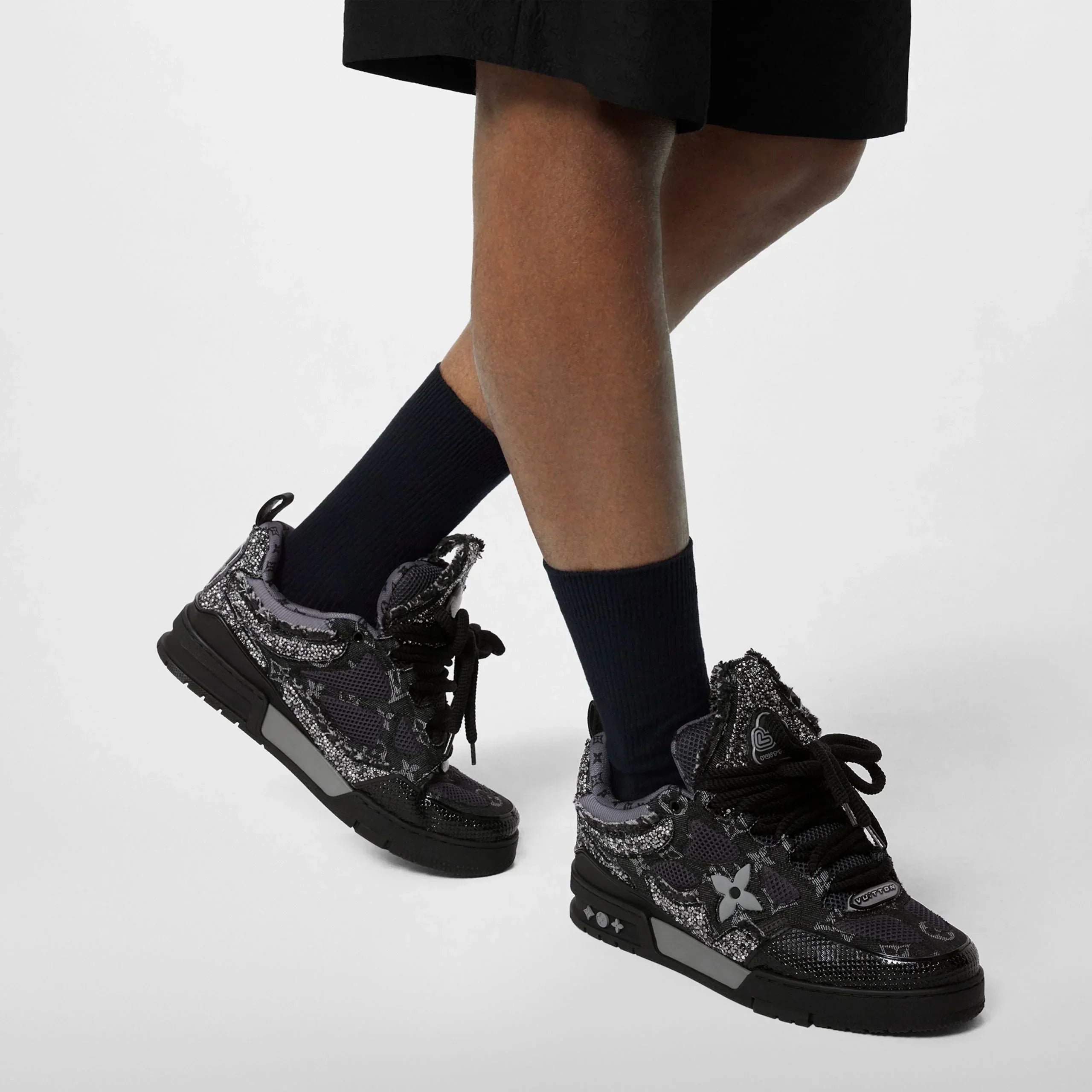 Louis Vuitton Skate Crystal – Black Edition