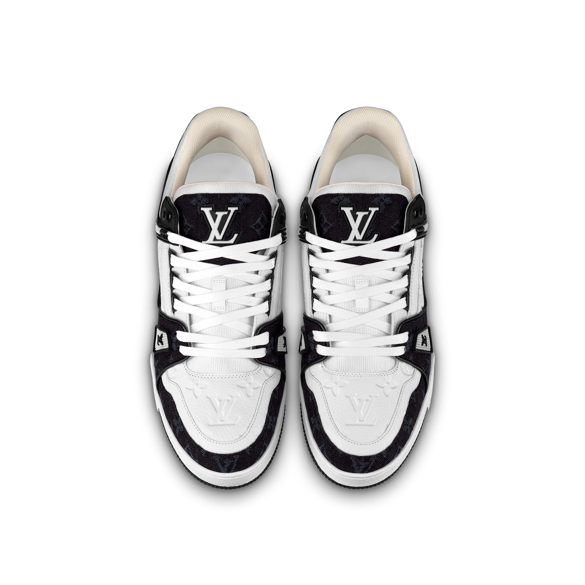 Louis Vuitton Trainer Black & White