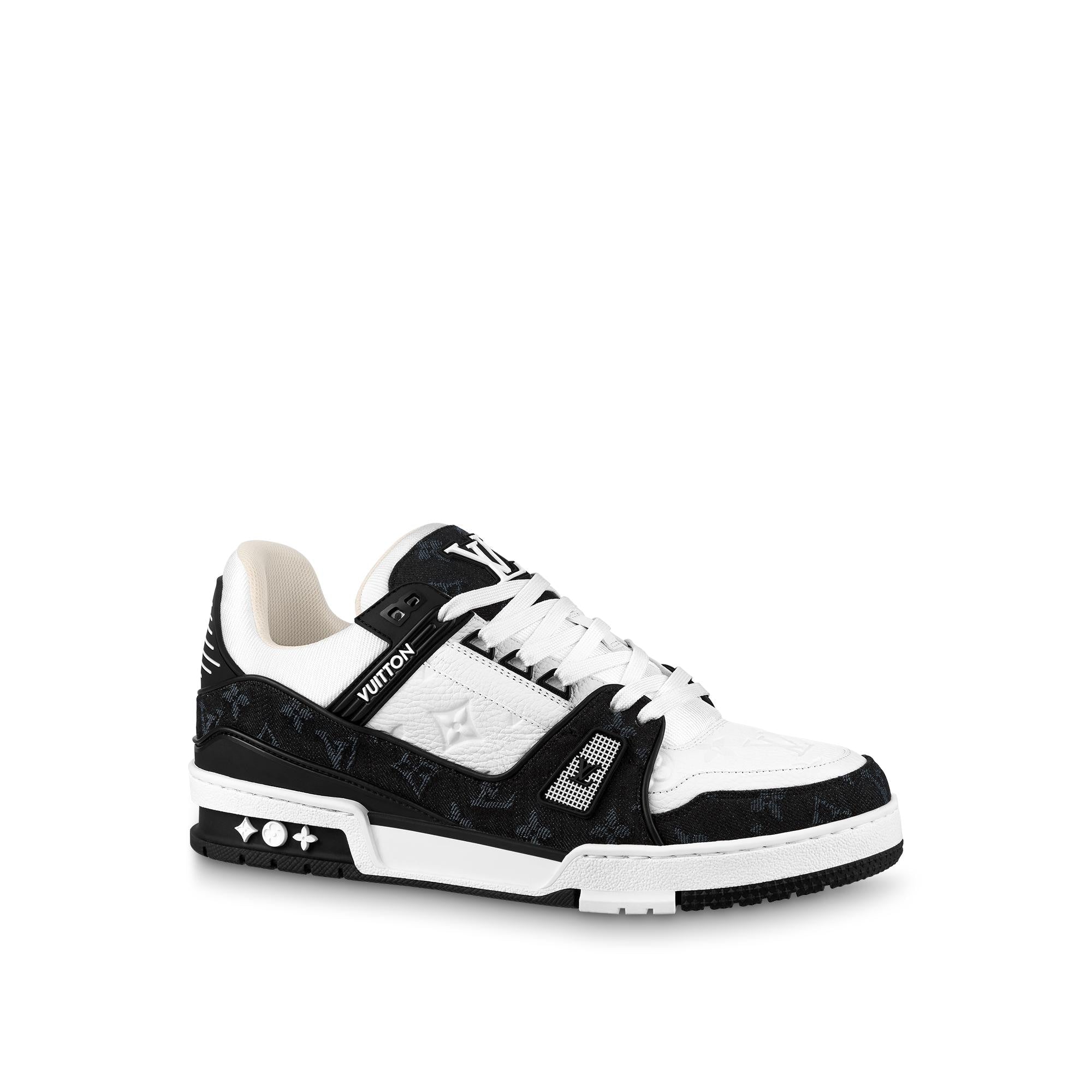 Louis Vuitton Trainer Black & White