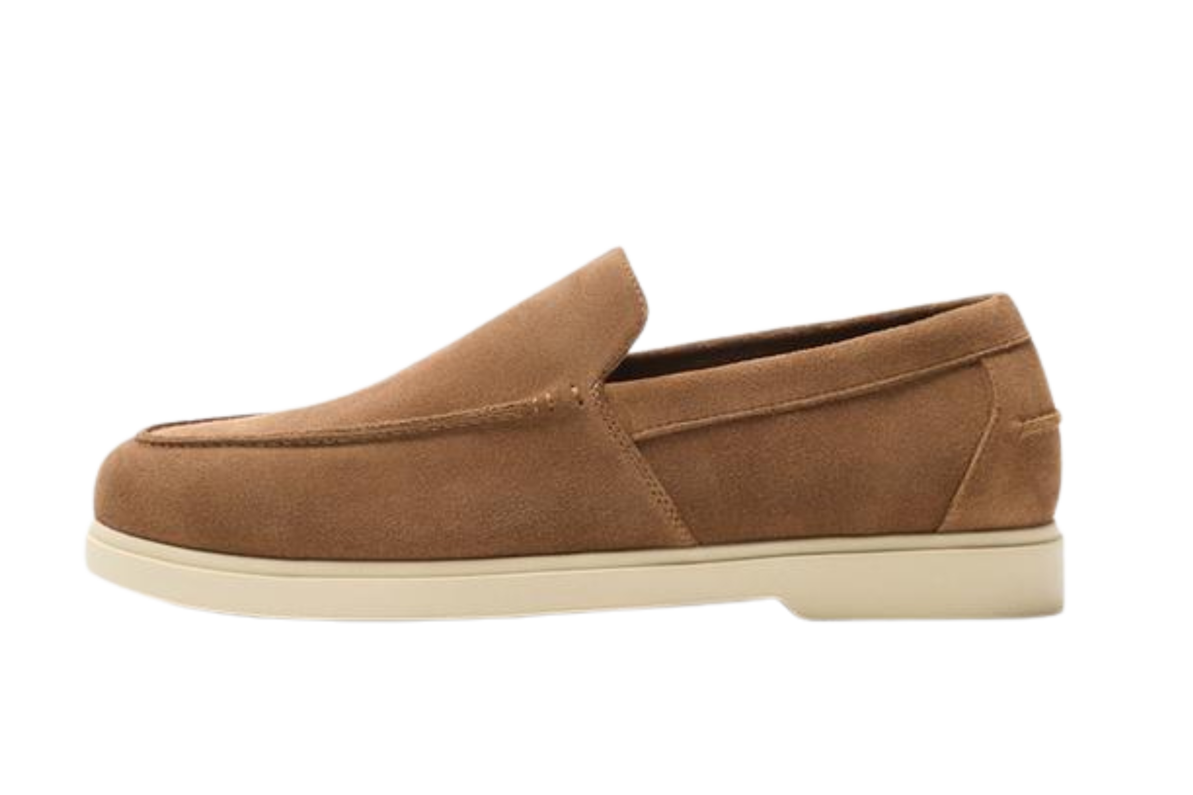 Loro Piana Brown Men's Loafers